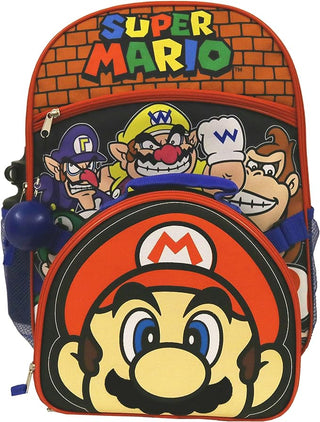 Nintendo Super Mario Bros. 3-Piece Backpack Set