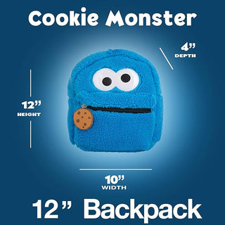 Cookie Monster 12" Backpack